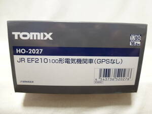 【新品】20%オフ TOMIX HO-2027 JR EF210-100形電気機関車（GPSなし）