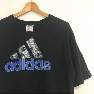  Vintage 90s[ADIDAS ADVENTURE] футболка XL Adidas первый период ekip men to уличный б/у одежда 00s Street American Casual Y2K архив 