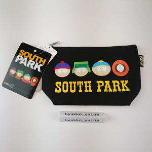 サウスパーク ポーチ チャック付き 小物入れ ペンケース South Park カートマン スタン ケニー カイル