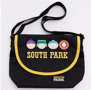 サウスパーク フラップショルダー 20ｘ30cm ブラック #1 SOUTH PARK Bag Pouch ショルダーバッグ