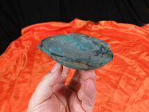 ｃ　青銅耳盃　耳杯　漢時代　古代中国　遺跡発掘品　金工　副葬品　/供養　シルクロード　墳墓　古墳　霊獣　文化財　明器　来世_画像8