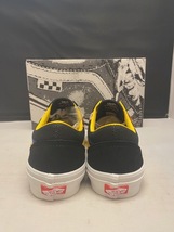 【新品】VANS SKATE OLD SKOOL BRUCE LEE BLACK/YELLOW US9.5 27.5cm ヴァンズ バンズ スケート オールドスクール ブルースリー_画像3