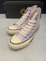 【新品】CONVERSE ALL STAR BURNT COLORS HI LILAC US8.5 27.0㎝ コンバース オールスター バーント カラーズ ハイ ライラック_画像1