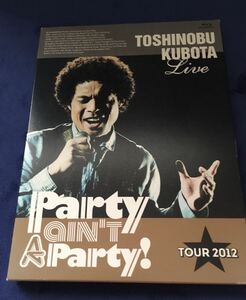 25th Anniversary Toshinobu Kubota Concert Tour 2012'Party ain't A Party!'(初回生産限定版)(Blu-ray Disc)久保田利伸　中古品