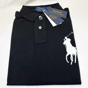 新品 POLO RALPH LAUREN ポロラルフローレン ビッグポニーポロシャツ ブラック メンズ XLサイズ