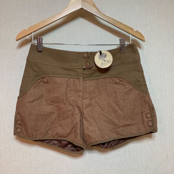 Artka (アートカー) タグ付き未使用 デザイン ショートパンツ Lサイズ 樹夏 Le jardin d’art 裏地あり