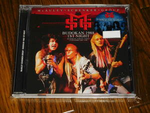 未開封新品 McAULEY SCHENKER GROUP / BUDOKAN 1988 1ST NIGHT 初回ナンバリングステッカー付 ZODIAC Robin McAuley Michael Schenker