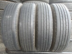 K73 送料無料 215/85R16 夏4本セット サマータイヤ LT 120/118L 215/85-16 215-85-16 BRIDGESTONE ECOPIa V-STEEL RIB R202 チューブレス