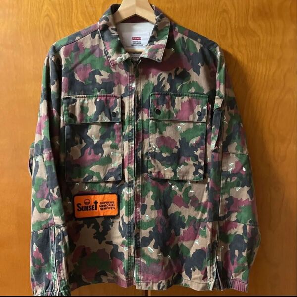 supreme bdu shirt swiss camo 17ss シュプリーム サンプリング field jacket