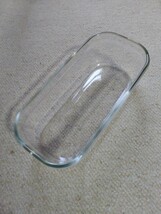 耐熱ガラス【IWAKI】日本製◆17.5×8.5cm 　高さ5cm_画像1