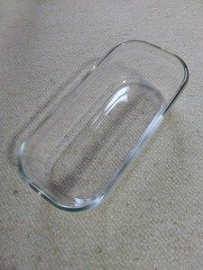 耐熱ガラス【IWAKI】日本製◆17.5×8.5cm 　高さ5cm