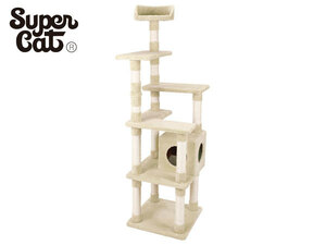  башня для кошки tool do ушко (уголок) высокий super кошка в соответствии с ростом . переформирование возможность бежевый TDM-01 включение в покупку не возможно бесплатная доставка 