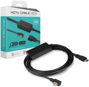 Hyperkin M07409 HDTV Cable HDMI変換ケーブル PSP 2000 3000 テレビ 出力 HDMI 変換 ケーブル PSP 映像ケーブル HDR対応 playstation