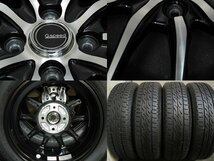 ■USED■HOT STUFF G.speed P-02 14インチ＆155/65R14 4本■ムーブ/タント/スペーシア/ワゴンR/N-BOX■_画像6