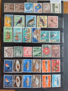 61006使用済み・1963~64年記念、特殊切手・28種35枚