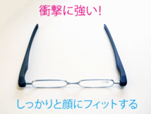 折りたたみ 老眼鏡 ポッドリーダー ブラウン +3.5 男女兼用 携帯用シニアグラス ケース付き portable reading glasses_画像3