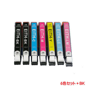 ITH-6CL ＋ BK ITH 7本セット 互換インク チップ付き ITH-BK ITH-C ITH-M ITH-Y ITH-LC ITH-LM に対応 ink cartridge