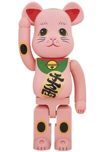 東京ソラマチ BE@RBRICK 招き猫 赤蓄光 1000％ ベアブリック