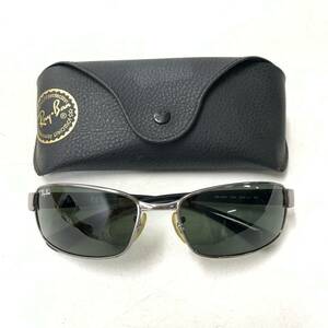 VINTAGE Ray-Ban サングラス 眼鏡 メガネ RB3364 004 グリーンレンズ 希少 度なし ケース付き レイバン【レターパックプラス郵送可】#83