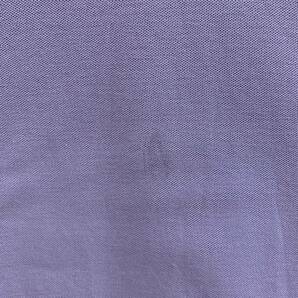 BURBERRY GOLF 鹿の子ニット 半袖ポロシャツ ワンポイント ホースロゴ ノバチェック 紫 バーバリーゴルフ【レターパックプラス郵送可】Aの画像8