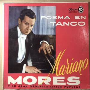 タンゴ Mariano Mores Y Su Gran Orquesta Lrica Popular Poema En Tango アルゼンチン盤