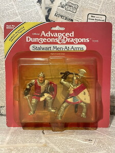 ☆1980年代/ダンジョンズ&ドラゴンズ/フィギュア/即決ビンテージ/LJN/AD&D/PVC Figure(Stalwart Men-At-Arms/MOC) FA-121