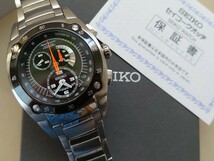 SEIKO セイコー クロノグラフ スポーチュラ キネティック 希少　人気　メンズ腕時計_画像1