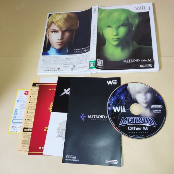 Wii メトロイド アザーエム 紙スリーブ欠品