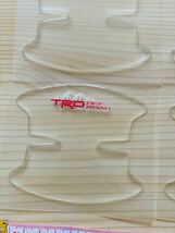 トヨタ TRD ドア ハンドル プロテクター ギス防止保護 カバー8枚セット_画像1