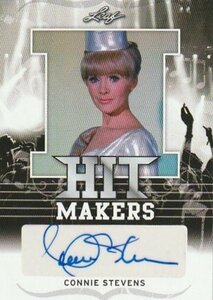 2016 LEAF POP CENTURY Connie Stevens Auto женщина super певец Connie * Stephen s автограф автограф карта 