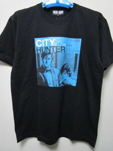 定価４４００円！新品！墓場の画廊ｘシティーハンター　半袖Ｔシャツ・Ｌ（CITY HUNTER 冴羽 槇村香プリントＴシャツ）