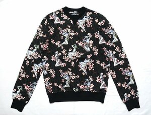 2019 year ultimate beautiful goods DIOR × empty mountain basis Dior sexy robot sweatshirt 933J601A0573ob leak pattern black men's S sweatshirt 