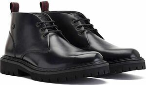 送料無料 Base London 30cm チャッカ ブーツ ブラック 黒 ビジネス プレーン レザー スニーカー スーツ フォーマル サンダル JJJ166