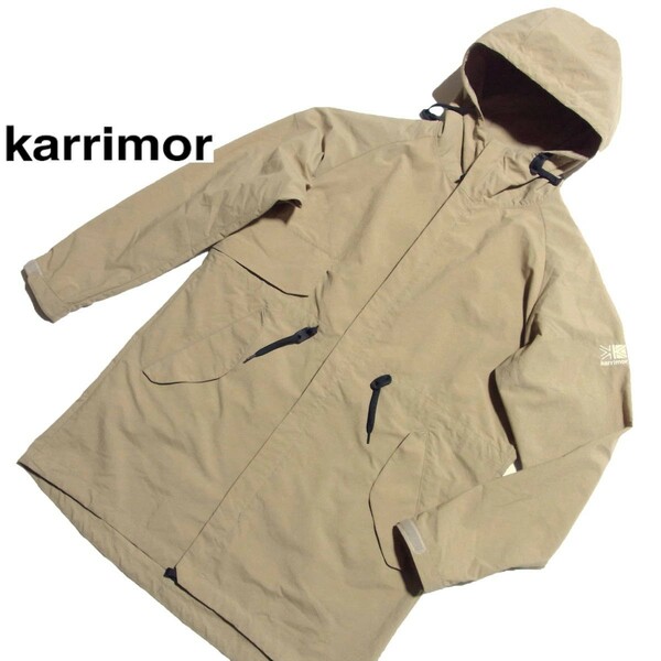 カリマー ハビタットシリーズ トラベラーコート モッズコート パッカブル XS ベージュ karrimor habitat series traveler coat