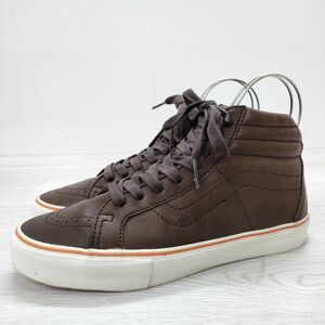 VANS JASON JESSEE SK8-HI NOTCH BACK サイズ27cm ハイカット レザー スニーカー ブラウン バンズ 3-0530G F92037