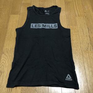 LesMills レズミルズ　レスミルズ タンクトップ　黒XS　ボディコンバット