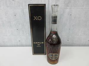 B2-5[1円～ 未開栓 CAMUS XO (カミュ XO ロングネック) 700ml 40%] 古酒 オールドボトル コニャック COGNAC