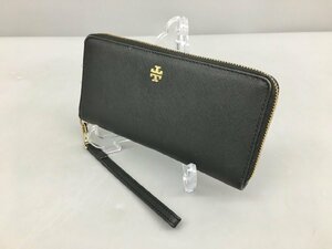 トリーバーチ Tory Burch 長財布 ブラック ラウンドファスナー 2306LS284