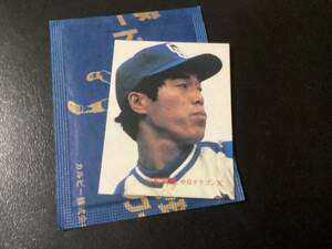 未開封開封品　美品　レアブロック　カルビー82年　小松（中日）No.722　プロ野球カード　限定版