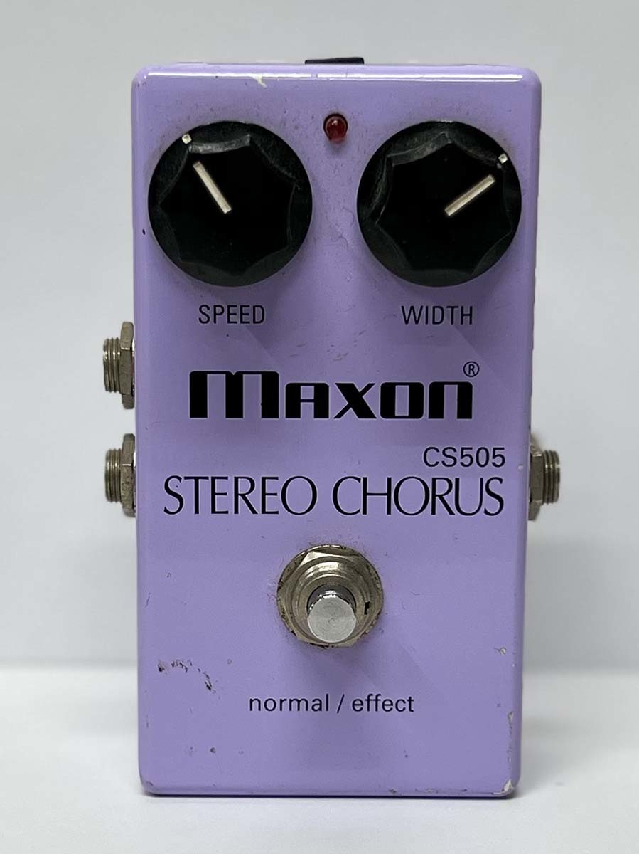 ○【名器】 MAXON CS505 STEREO CHORUS Made in Japan マクソン