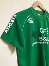 【良品】 ATHLETA PANTANAL アスレタ パンタナール トレーニングウェア ドライ Tシャツ サッカー トップス サイズS 半袖 グリーン_画像6