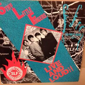 【PUNK 2LP】Stiff Little Fingers / Live And Loud!! LINK L.P 026 スティッフ・リトル・フィンガーズ ライブ盤 2枚組LPの画像1