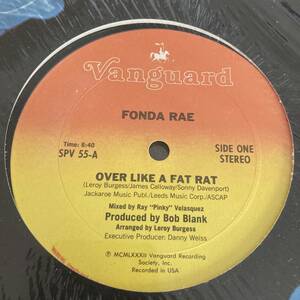 Fonda Rae - Over Like A Fat Rat 12 INCH