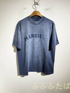 マルタンマルジェラ　Maison Margiela メンズ　レディース　Tシャツ　丸首　文字ロゴ　男女兼用　ペアルック　L