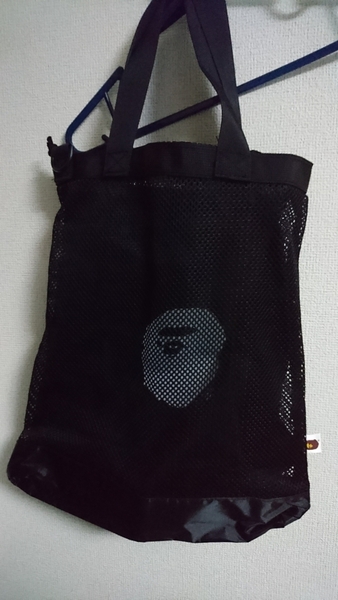 a bathing ape エイプ バッグ ブラック トート 新品