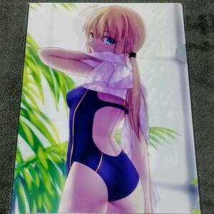 ☆クリアファイル☆ FGO Fate セイバー Return to AVALON -武内崇 Fate ART WORKS- メロンブックス特典 非売品 /ga92