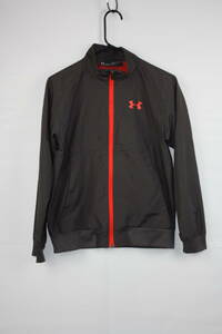  Under Armor windbreaker Kids size YLG 150cm black & red 