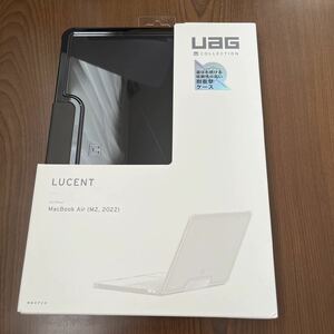 506a0210☆ URBAN ARMOR GEAR/U by UAG MacBook Air 13インチ M2(2022) 用耐衝撃ケース [U] LUCENT ブラック 【日本正規代理店品】