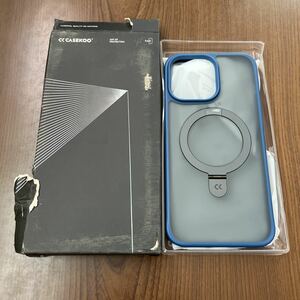 506a2405☆ iPhone14ProMax 用 ケース 隠し収納式 米軍MIL規格 耐衝撃 スマホケース 薄形半透明 マット仕上げ 指紋防止