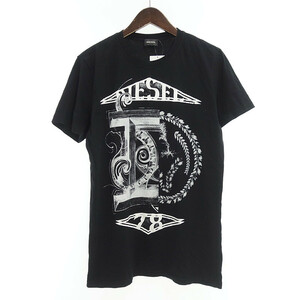 DIESEL プリント クルーネック 半袖 カットソー Tシャツ